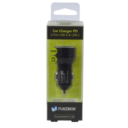 Fusebox Fusebox USB Car Charger 1 pk 141 0471 FB2
